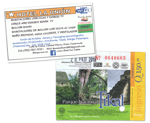 Hôtel à Flores et ticket d'entrée Tikal - Guatemala - ©jaimelemonde