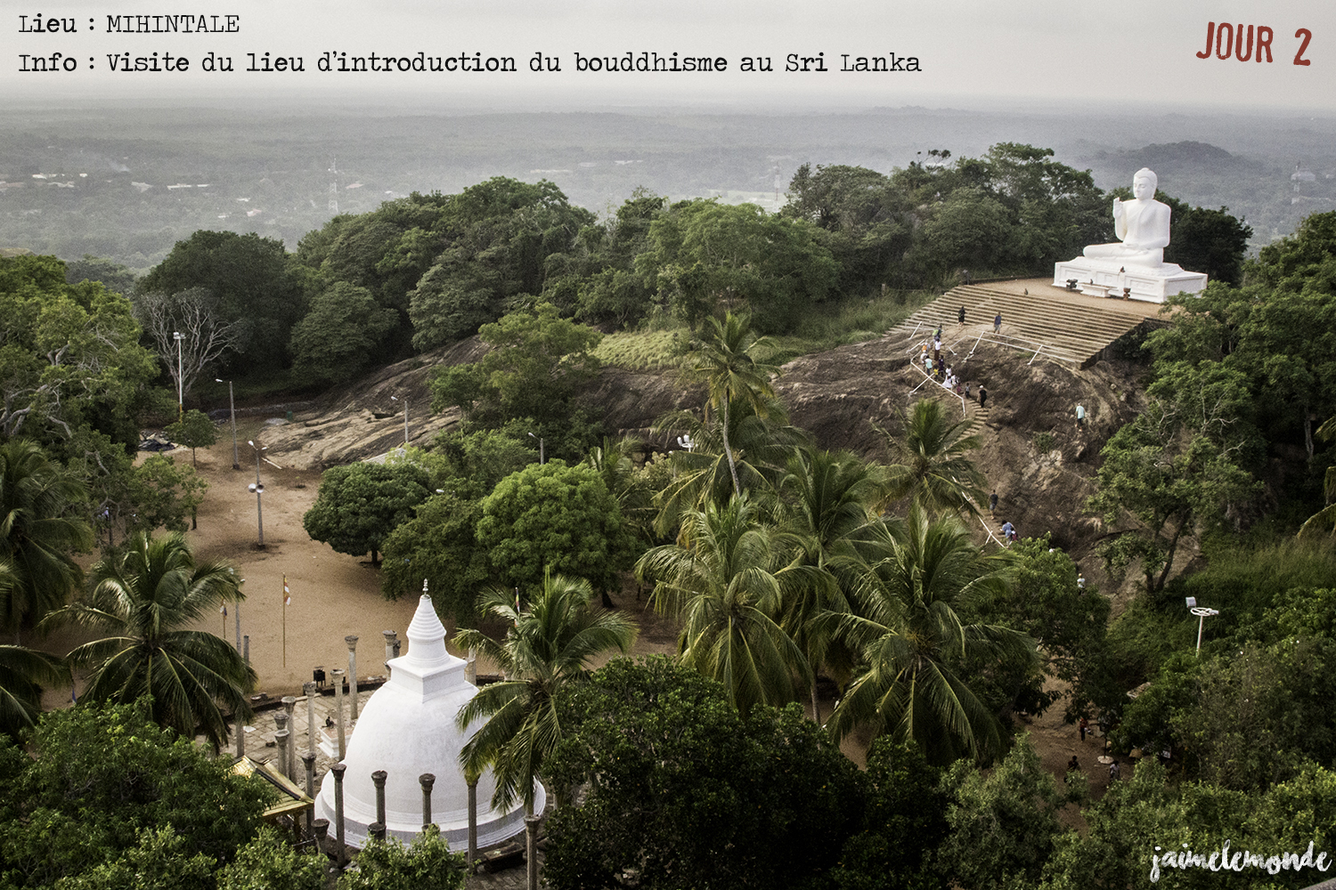Voyage Sri Lanka - Itinéraire Jour 2 - 11 Mihintale - Visite des temples - ©jaimelemonde