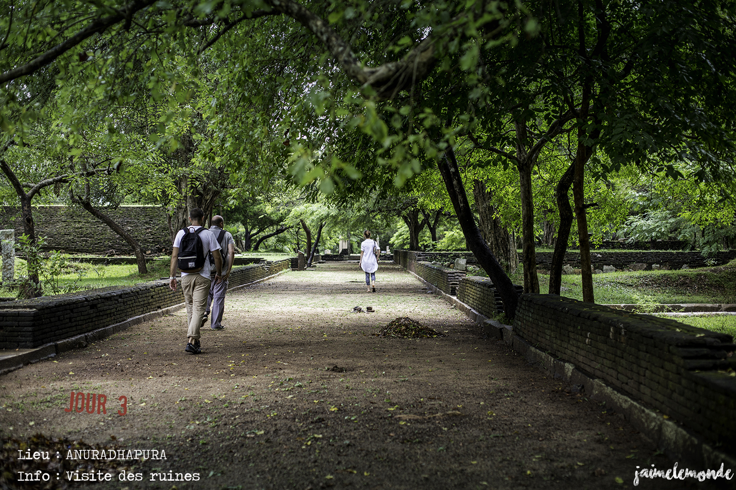 Voyage Sri Lanka - Itinéraire Jour 3 - 7 Anuradhapura - Visite des ruines du monastère Abhayagiri - ©jaimelemonde