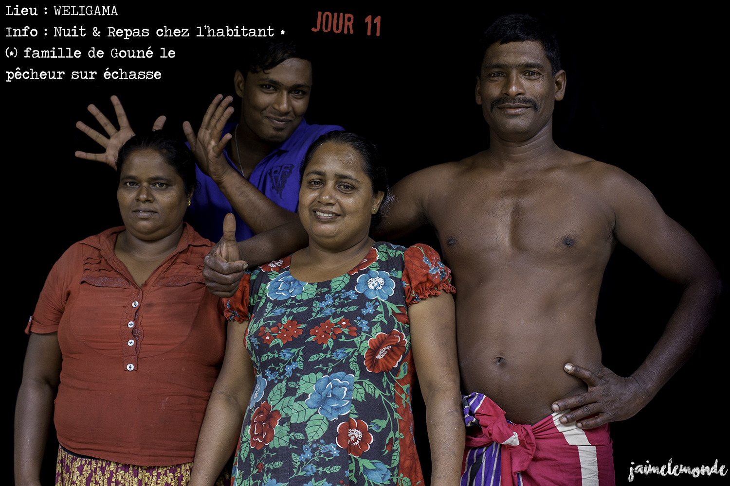 Voyage Sri Lanka - Itinéraire Jour 11 - 1 Weligama - Repas et nuit chez l'habitant - ©jaimelemonde
