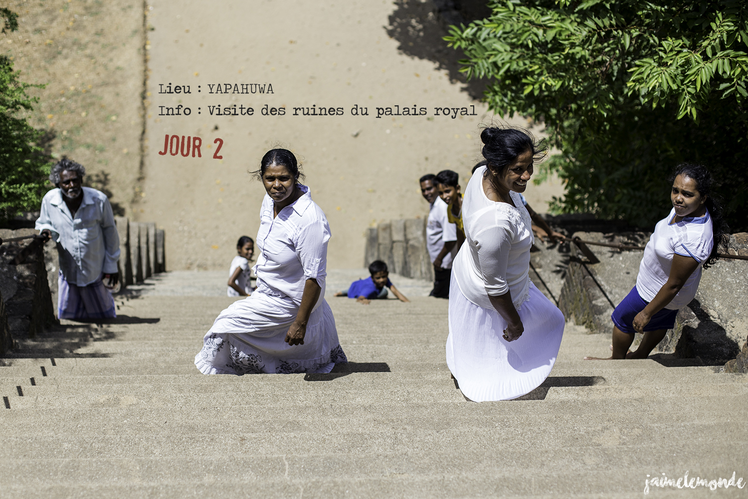 Voyage Sri Lanka - Itinéraire Jour 2 - 6 Yapahuwa - Visite des ruines - ©jaimelemonde
