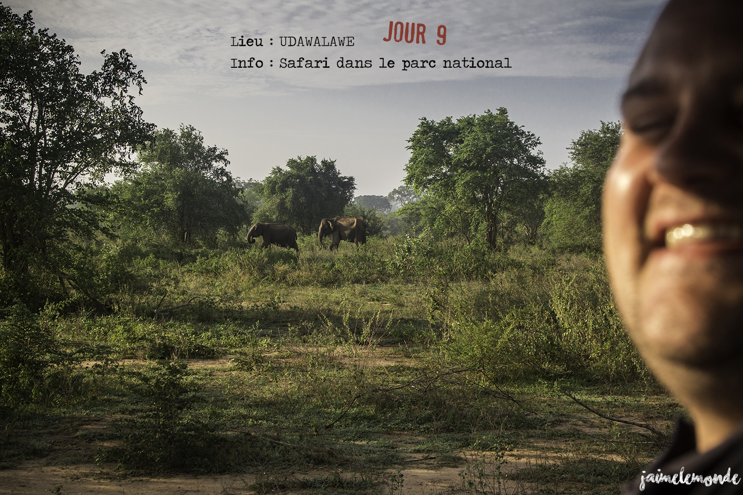 Voyage Sri Lanka - Itinéraire Jour 9 - 5 Udawalawe - Safari dans le parc national - ©jaimelemonde